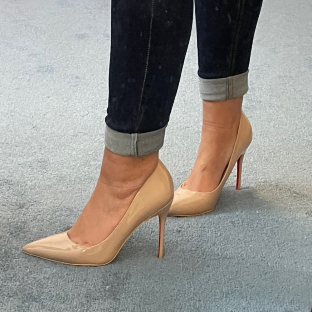 Designer Red Bottom Heels Sz/40